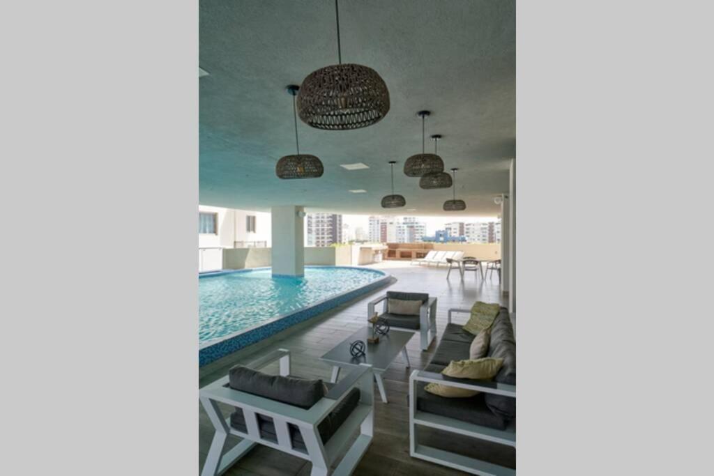 Escape Apartments, Balcony, Pool, Gym & Spa In La Julia Santo Domingo Dış mekan fotoğraf
